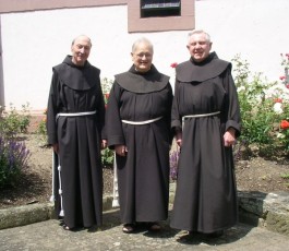 v.l.n.r. Pater Hägele, P. Schlageter, P. Kircher.