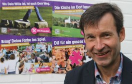 Dekan Bengt Seeberg lädt zur Wahl ein: Dein Kreuz zählt. / Foto: Stefan Bürger