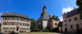 Schloss Innenhof Panorama