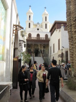 Foto(privat 2013): Koptische Kirche in Ägypten