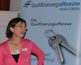 Die Personalentwicklerin Simone Back referierte in Alsfeld-Eudorf zum Thema Mitarbeitermotivation. Foto: Vogelsberg Consult