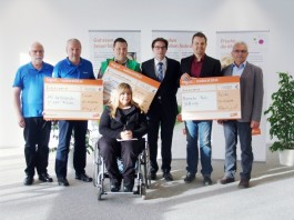 tegut… Spendenübergabe-Kleine Helden-MS-Gruppe FD- Renate Fehl Stiftung