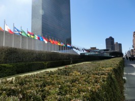 Hauptgebäude der Vereinten Nationen New York