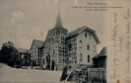 Postkarte Hotel Milseburg